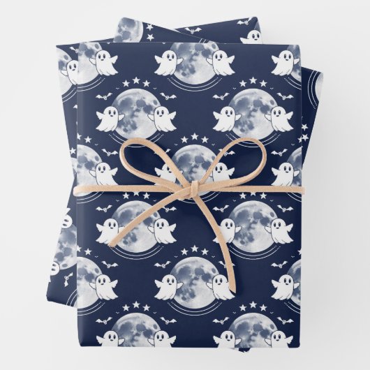 Halloween celebration inpakpapier vel (In situ)