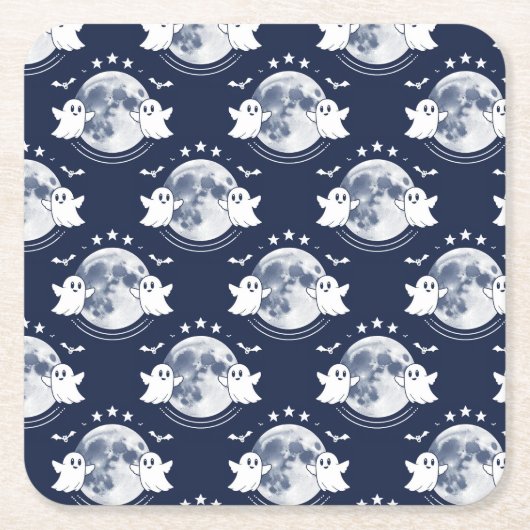 Halloween celebration kartonnen onderzetters (Voorkant)