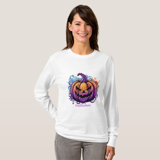 Halloween Celebration T-shirt (Voorkant volledig)