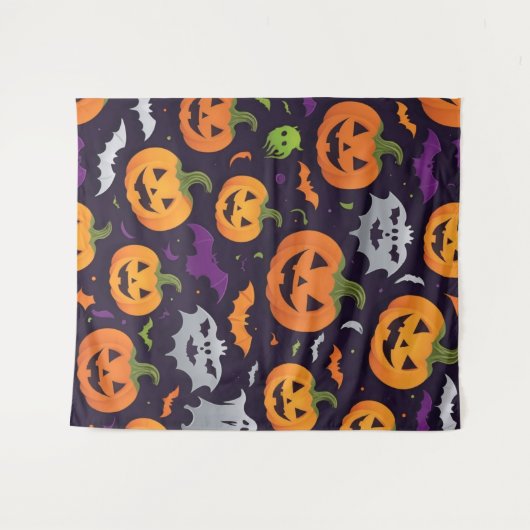 Halloween Celebrations Wandkleed (Voorkant (horizontaal))