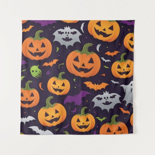 Halloween Celebrations Wandkleed (Voorkant)