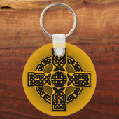 Halloween celtic cross sleutelhanger (Voorkant)