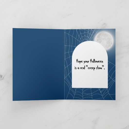 Halloween Centipede Trick or Treating Kaart (Binnen)