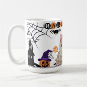 Halloween Ceramic Mug, Halloween Ghost Mug Koffiemok (Links)