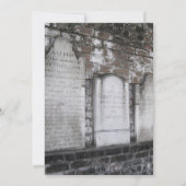 Halloween Chandelier | Aangepaste fotogroep Kaart (Achterkant)