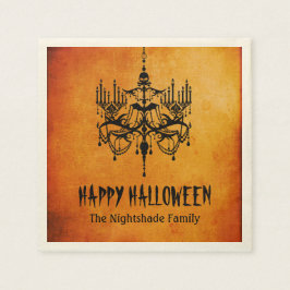 Halloween Chandelier Paper Napkins Servetten