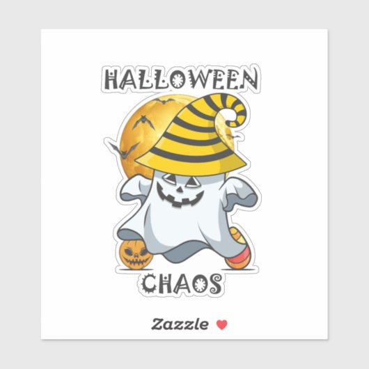 Halloween Chaos Sticker (Vel)