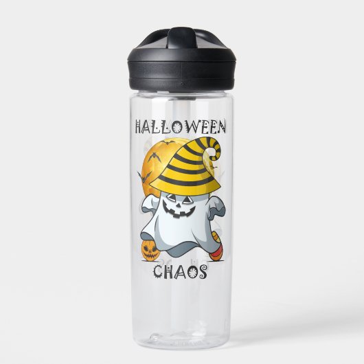 Halloween Chaos Waterfles (Voorkant)