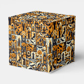 Halloween Characters Bedankdoosjes (Achterkant)