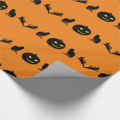 Halloween Characters Cadeaupapier (Hoek)