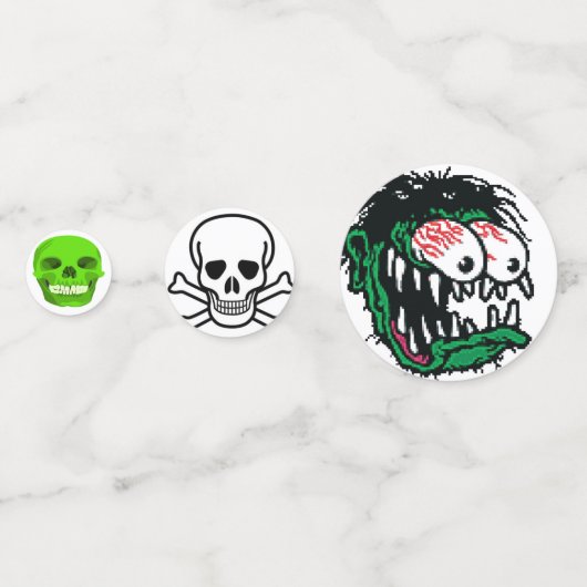 Halloween Characters Confetti (Voorkanten)