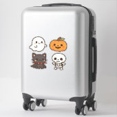Halloween Characters � Ghost, Pumpkin, Black Cat & Sticker (Koffer)