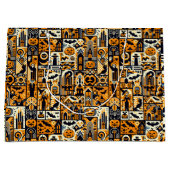 Halloween Characters Groot Cadeauzakje (Voorkant)