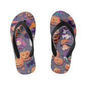 Halloween Characters Kinder Teenslippers (Voetbed)