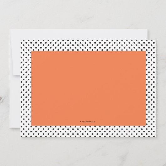 Halloween Characters Kostuum Parade Kaart (Achterkant)