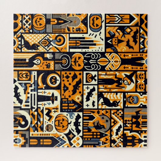 Halloween Characters Legpuzzel (Horizontaal)