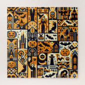 Halloween Characters Legpuzzel (Verticaal)