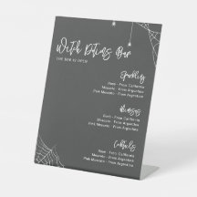 Halloween Charcoal Gray Vrijgezellenfeest Bar