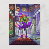 Halloween Charming Witch Briefkaart (Voorkant)