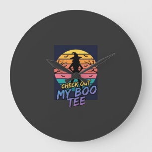 Halloween Check Out My Boo T-shirt ontwerp_1 Grote Klok