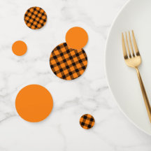 Halloween Check Patroon