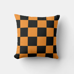 Halloween Checkers patroon Kussen