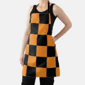 Halloween Checkers patroon Schort (Insitu)