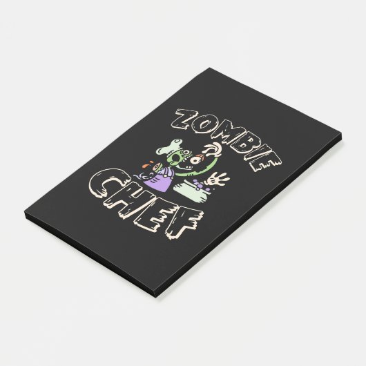 Halloween Chef Post-it® Notes (Schuin)