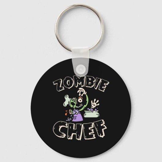 Halloween Chef Sleutelhanger (Voorkant)