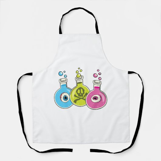 Halloween Chemie Schort (Voorkant)