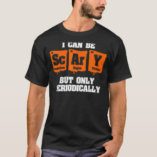 Halloween Chemistry Ik kan eng zijn, maar alleen P T-shirt