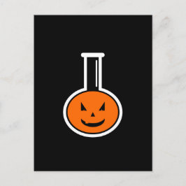 Halloween Chemistry Pumpkin Briefkaart