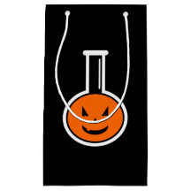 Halloween Chemistry Pumpkin Gift Bag