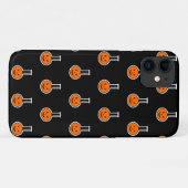 Halloween Chemistry Pumpkin Pattern iPhone 11 Hoes (Achterkant (horizontaal))