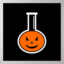 Halloween Chemistry Pumpkin Poster