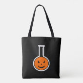 Halloween Chemistry Pumpkin Tote Bag (Achterkant)