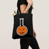 Halloween Chemistry Pumpkin Tote Bag (Dichtbij)