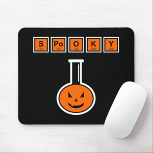 Halloween Chemistry Spooky Pumpkin Muismat