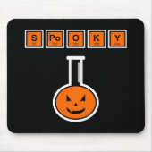 Halloween Chemistry Spooky Pumpkin Muismat (Voorkant)
