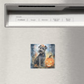 Halloween Chesapeake Bay Terrier met pompoenen Magneet (Insitu (Vaatwasser))
