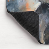 Halloween Chesapeake Bay Terrier met pompoenen Muismat (Hoek)