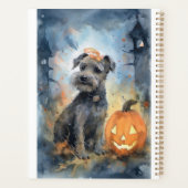 Halloween Chesapeake Bay Terrier met pompoenen Planner (Achterkant)