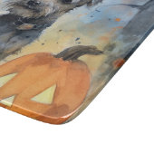 Halloween Chesapeake Bay Terrier met pompoenen Snijplank (Hoek)