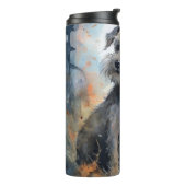 Halloween Chesapeake Bay Terrier met pompoenen Thermosbeker (Gedraaid links)