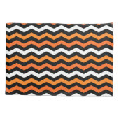 Halloween Chevron Plaid Kussen Hoesje Kussensloop (Achterkant)