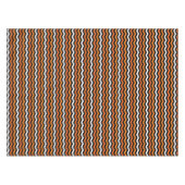 Halloween Chevron Stripe Tafelkleed (Voorkant (Horizontaal))