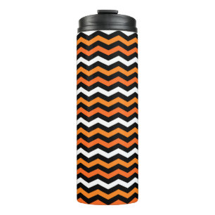 Halloween Chevron Stripe Thermische Tumbler Thermosbeker