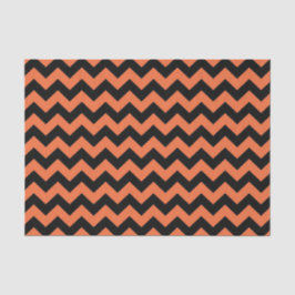 Halloween chevron tissue papier cadeau zak stuffer