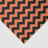 Halloween chevron tissuepapier cadeautas zak vulli (Detail)