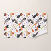 Halloween Chihuahua Bath Towel Set Bad Handdoek (Handdoek)